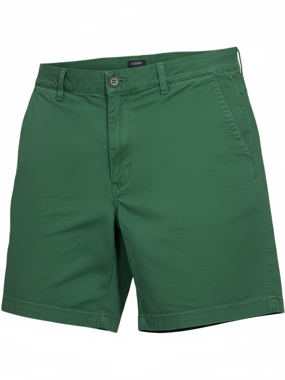 J. Crew Women’s Forest Green Flat Front Chino Shorts